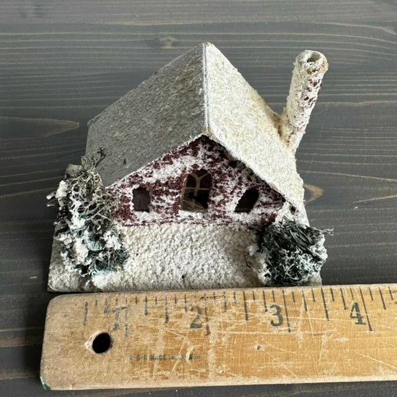 Vintage Christmas Putz house - made in Japan - Picture 2 of 5